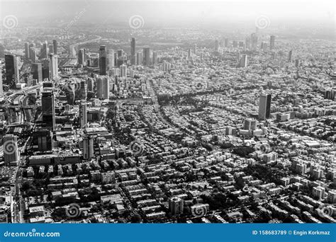 Aerial View of Tel Aviv, Israel Stock Image - Image of mediterranean, aviv: 158683789