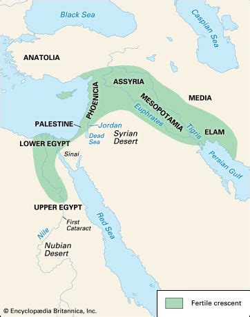 Fertile Crescent | Definition, Location, Map, Significance, & Facts ...