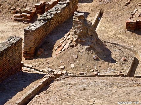 The ancient city of Harappa (circa 3500BC – 1500BC), located 35 kilometers from Sahiwal ...