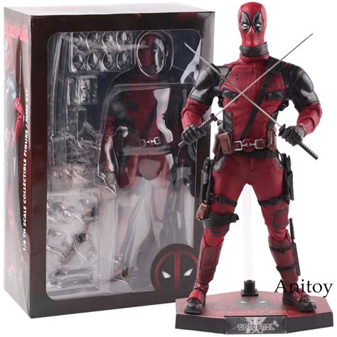 Hot Toys Marvel Deadpool MMS 347 1/6 Scale PVC Deadpool Action Figure ...