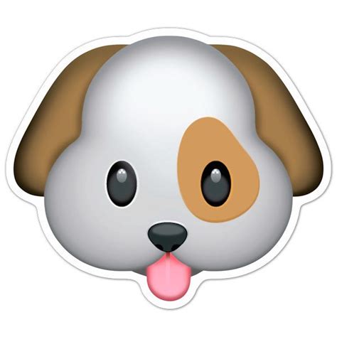 Sticker Dog face | MuralDecal.com