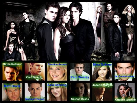 Vampire Diaries Cast - The Vampire Diaries Fan Art (33158852) - Fanpop