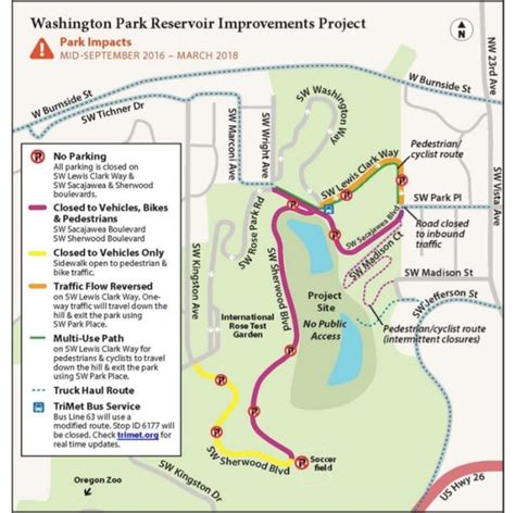 Washington Park reservoir project will close popular biking routes - UPDATED - BikePortland.org