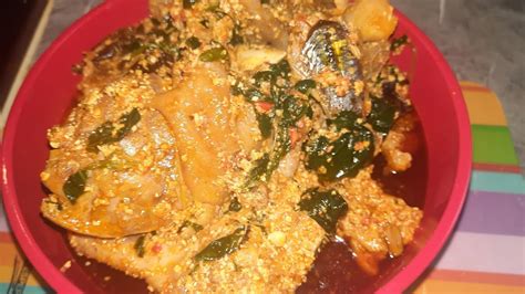 How to make chicken egusi soup and fufu/ for Beginners/ step by step ...