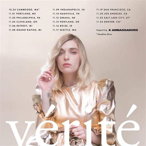 Vérité talks new album, nationwide tour, and having her music streamed 250 million times – The ...