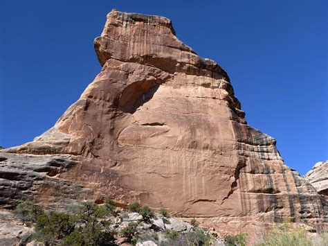 Sphinx Rock: White Canyon, Natural Bridges National Monument, Utah