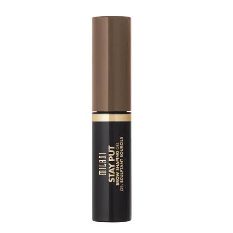 MILANI Stay Put Brow Shaping Gel, Dark Brown - Walmart.com