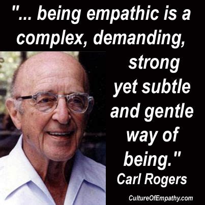 Culture of Empathy Builder: Carl Rogers Quotes | Psicologia