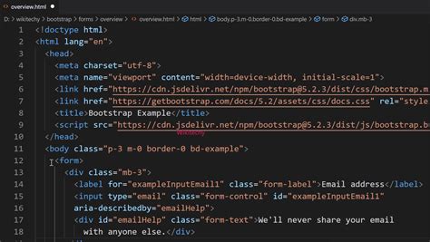 Bootstrap Forms Overview - Bootstrap Form Template - Wikitechy