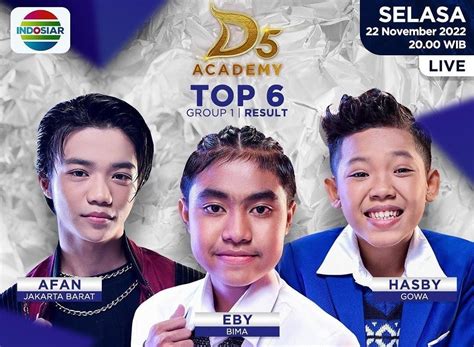 HASIL Dangdut Academy 5 Grup 1 Top 6 DA 5, Afan Lolos, Siapa yang Tersenggol Tadi Malam Ini 22 ...