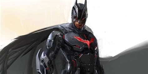 Batman Video Game Concept Art Reveals Damian Wayne’s Batman Beyond ...