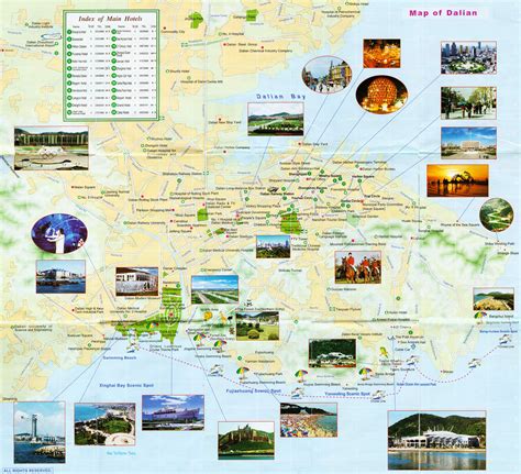 Dalian China Map