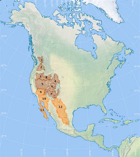 List of North American deserts - Wikipedia | Habitats, Biomes, North ...