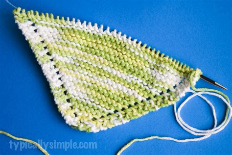 Simple Knitted Dishcloth Pattern | Knitted washcloth patterns, Dishcloth knitting patterns ...