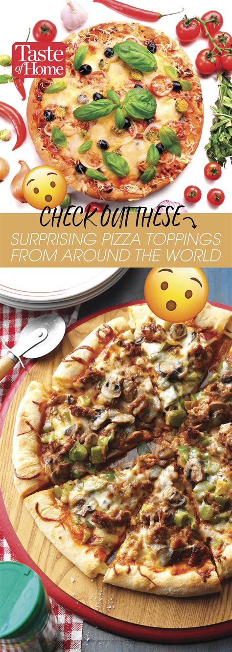 Check Out These Surprising Pizza Toppings From Around the World Pizza Recipes, Appetizer Recipes ...