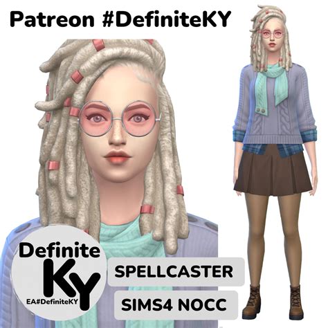 My Sims4 Sims are 100% NOCC/ Mod-Free. ***Download from Patreon or EA gallery #DefiniteKY Free ...