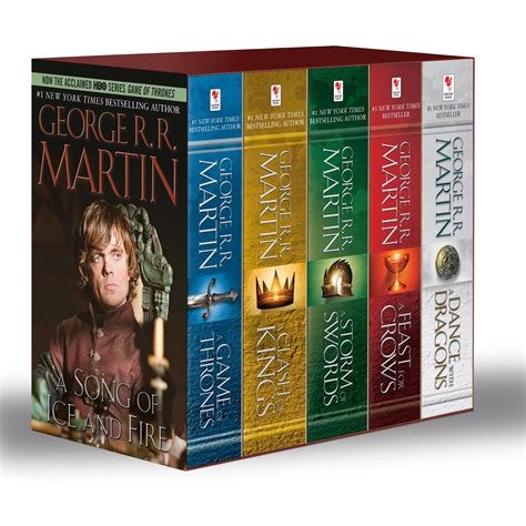 George R. R. Martin's A Game of Thrones 5-Book Boxed Set (Song of Ice ...