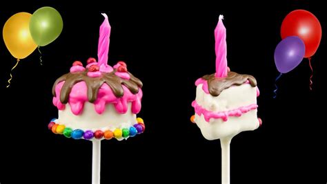 Birthday Cake Pops from Cookies Cupcakes and Cardio - a icon bootstrap