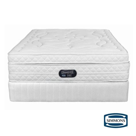 Simmons Beautyrest Recharge Hybrid Crescendo Base and Mattress Set ...