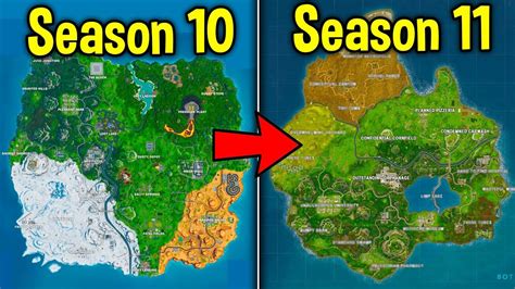 Fortnite Map Season 11 New Update