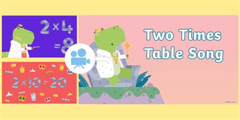 Two Times Tables Song - Bring The Maths Factor to Your Class