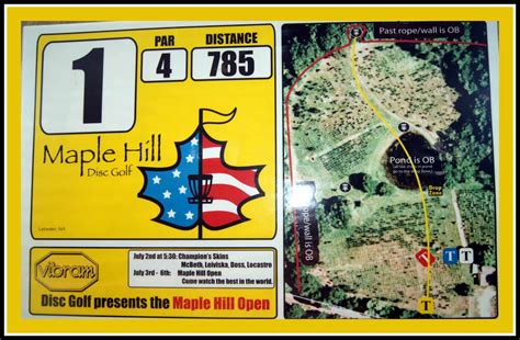 Maple Hill Disc Golf Course - A Place You Don't Want To Miss