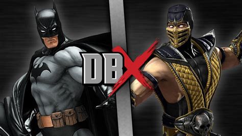 Batman VS Scorpion | DBX by Blue-Leader97 on DeviantArt