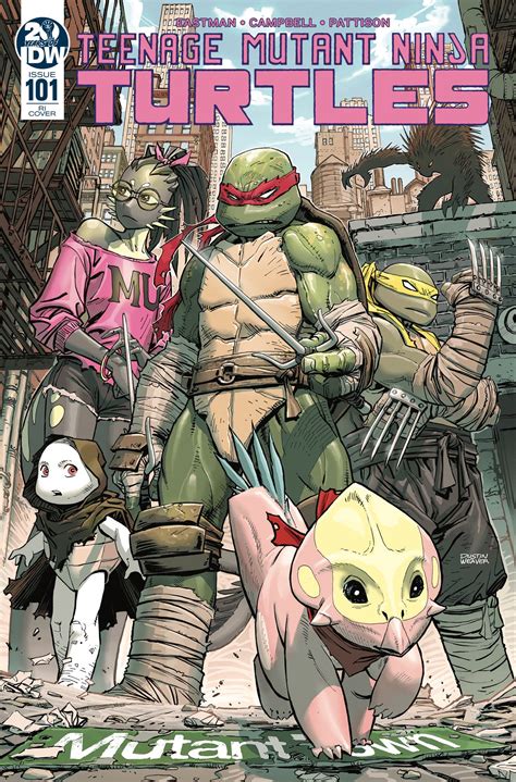 Teenage Mutant Ninja Turtles #101 (10 Copy Weaver Cover) | Fresh Comics