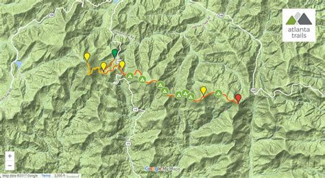 Blood Mountain to Cowrock Mountain: Appalachian Trail