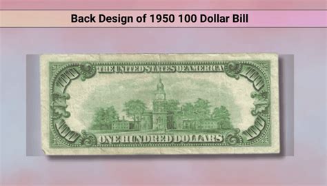 A Detailed Look At The History And Design Of The 1950 Series $100 Bill - Chronicle Collectibles