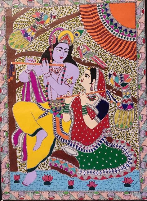 Madhubani Art Indian Folk Art Form Mithila Painting Blog | atelier-yuwa.ciao.jp