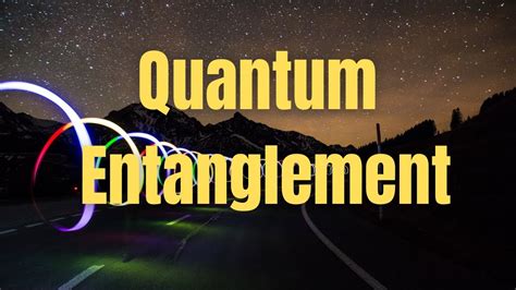 Quantum Entanglement Explained Experiment Illustration - YouTube