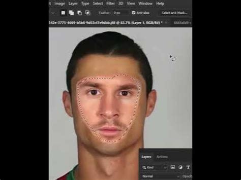 swap faces Ronaldo body Messi Face #shorts #photoshop #messi #ronaldo - YouTube