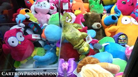 Winning Plush From A Claw Machine - YouTube