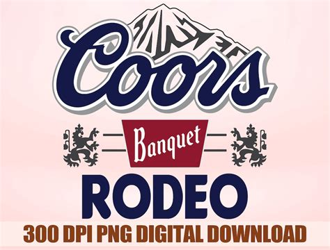 Coors Banquet Rodeo Png, Beer Logo Png, Western Cowboy Png, Western Png ...