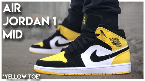 Air Jordan 1 Mid 'Yellow Toe' | Detailed Look and Review - WearTesters