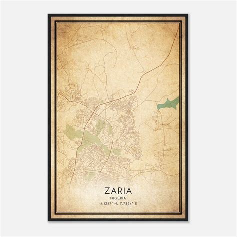 Zaria - Custom Maps & Posters