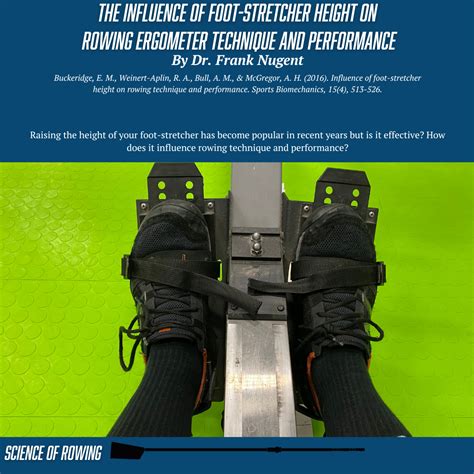 The Influence of Foot-stretcher Height On Rowing Ergometer Technique and Performance - Science ...