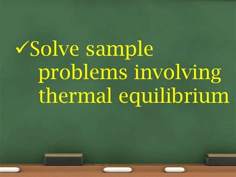 Thermal equilibrium