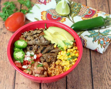 Sizzling Steak Burrito Bowl - The Best Blog Recipes