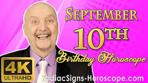 September 10 Zodiac Horoscope and Birthday Personality | September 10th Birthday Personality ...