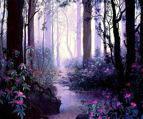 Mystical Garden | Painting, Enchanted forest, Nature