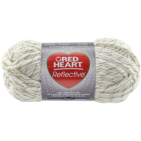 Red Heart Reflective Aran Yarn, 88 Yd. - Walmart.com