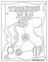Free TREASURE MAP Coloring Pages For Download Printable PDF sketch template