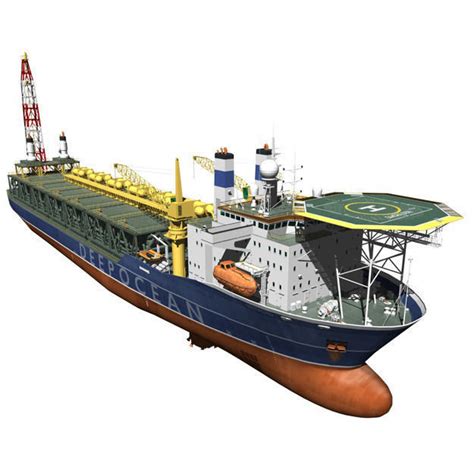 3D model FPSO-vessel | CGTrader