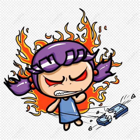 Angry Cartoon, Girl, Cartoon Angry, Angry PNG Image Free Download And Clipart Image For Free ...