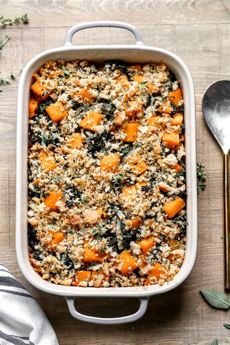 Butternut Squash Casserole with Parmesan Topping – WellPlated.com