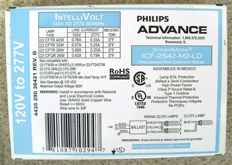 Advance Fluorescent Ballasts Labels - How To Read Them | Advance Ballast