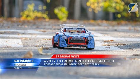 Breaking News - LEGO Technic 42077 Rally Car extreme RC prototype spotted! - YouTube