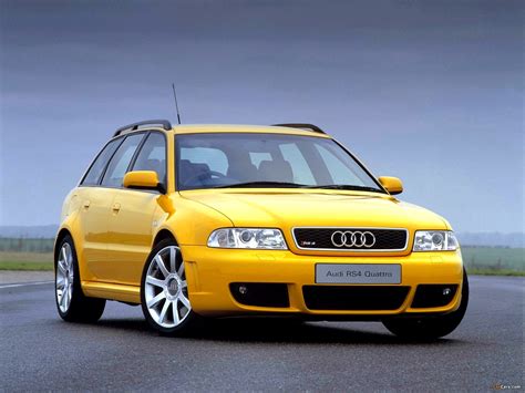 Audi RS4 Avant UK-spec (B5,8D) 2000–01 wallpapers (1920x1440)